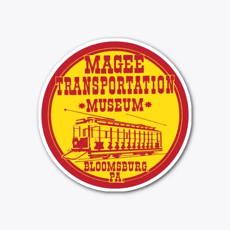 Magee Transportation Museum Sticker